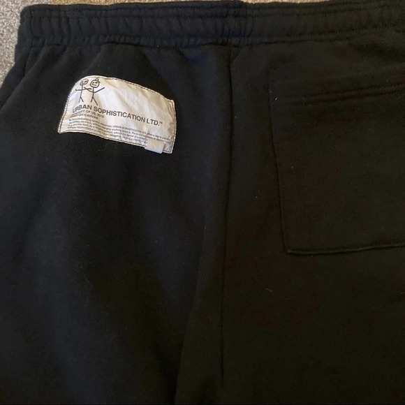 Urban Sophistication Spotted Sweatpants Sz M - Picture 7 of 7